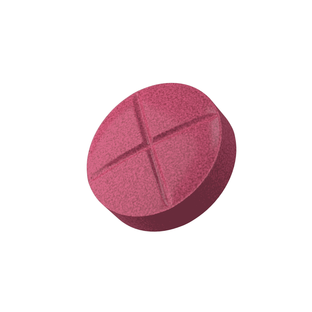 60mg Tianeptine Tablets - Strawberry - 7