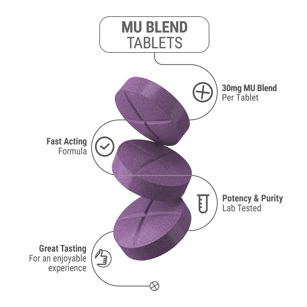 30mg MU Blend Tablets - Grape - 5