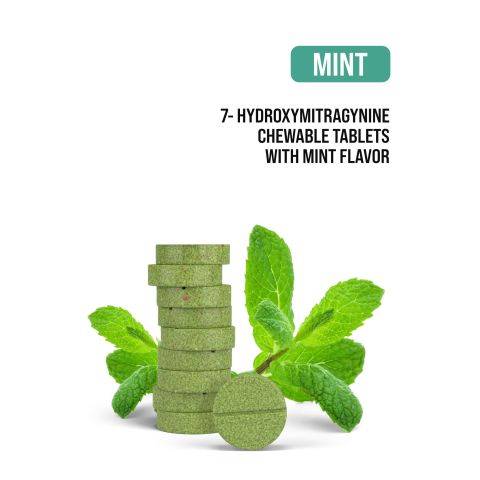 30mg 7-Hydroxy Tablets - Mint - Thumbnail 5