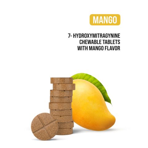 70mg 7-Hydroxy Tablets - Mango - Thumbnail 5