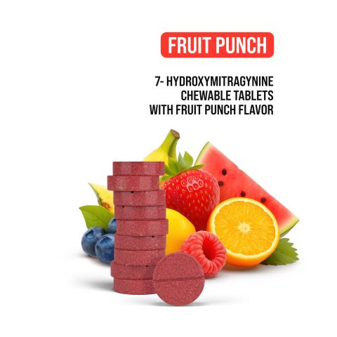 30mg 7-Hydroxy Tablets - Fruit Punch - Thumbnail 2