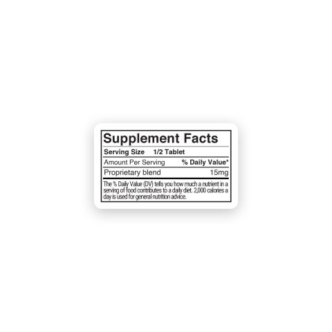 30mg Botanical Alkaloid Complex Tablets - Berries - 7OH Replacement - Thumbnail 9
