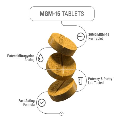 30mg MGM-15 Tablets - Mango - Thumbnail 2
