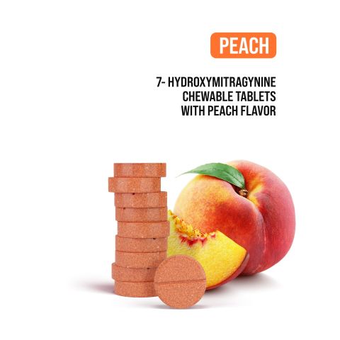 20mg 7-Hydroxy Tablets - Peach - Thumbnail 5