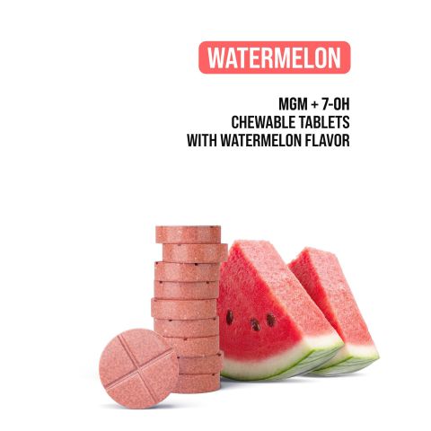 50mg 7OH & MGM-15 Tablets - Watermelon - Thumbnail 5
