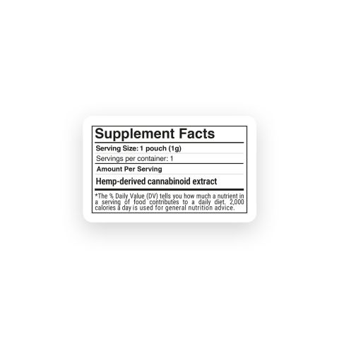 1,000mg THCV Nano Powder - Chill Extreme - Thumbnail 9