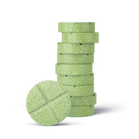 500mg - Daily Cleanse - Green Apple - Mood Tablets - Thumbnail 1