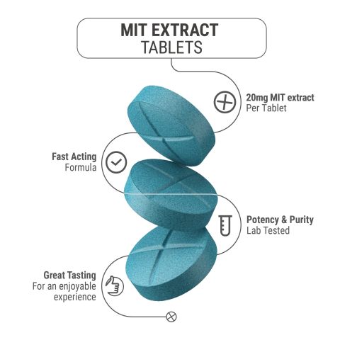 20mg MIT Extract Tablets - Unflavored - Thumbnail 5