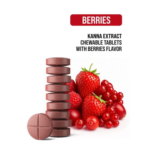150mg Kanna Extract Tablets - Berries - Thumbnail 4