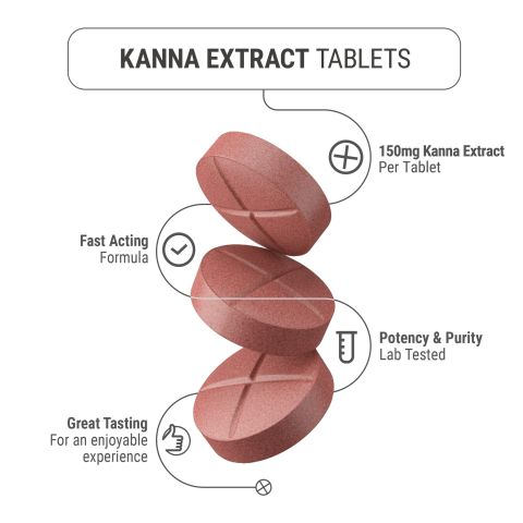 150mg Kanna Extract Tablets - Berries - Thumbnail 5
