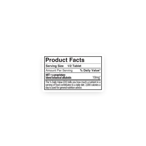 20mg Kappa Blend Tablets - Unflavored - Thumbnail 11