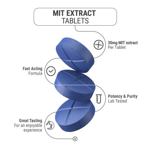30mg MIT Extract Tablets - Blue Razz - Thumbnail 5