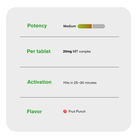 20mg MIT Complex Tablets - Fruit Punch - Thumbnail 7