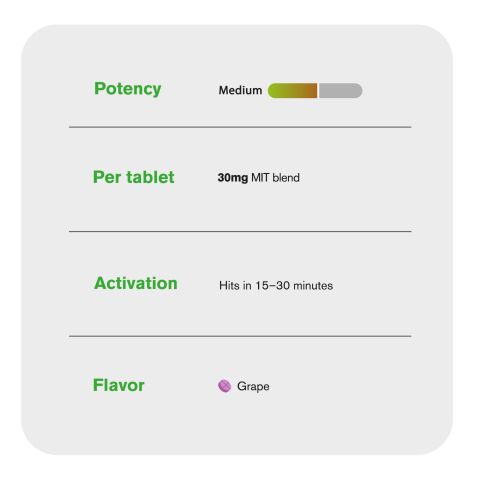 30mg MIT Blend Tablets - Grape - Thumbnail 7