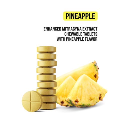 20mg Enhanced Mitragyna Extract Tablets - Pineapple - Thumbnail 4
