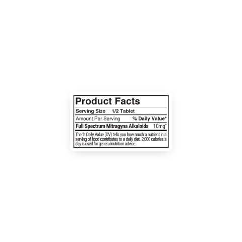 20mg Full Spectrum Mitragyna Alkaloids Tablets - Mixed Berry - Thumbnail 11