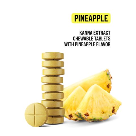 150mg Kanna Extract Tablets - Pineapple - Thumbnail 4