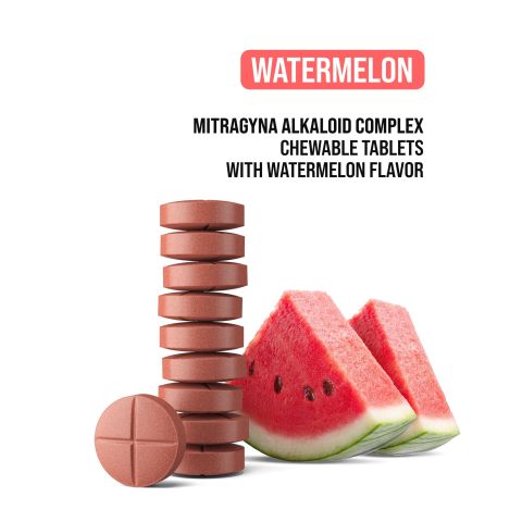 30mg Mitragyna Alkaloid Complex Tablets - Watermelon - Thumbnail 4