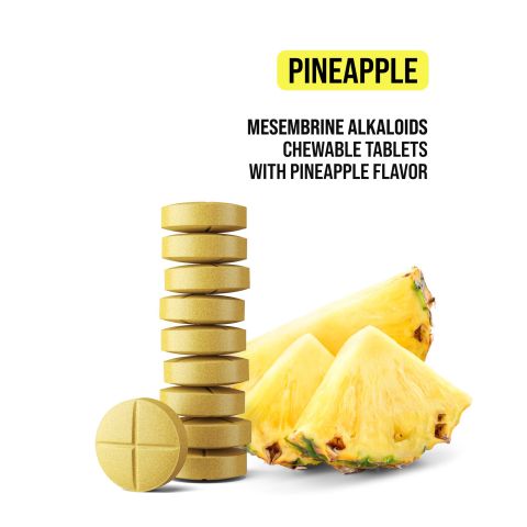 150mg Kanna Extract 5% Mesembrine Tablets - Pineapple - Thumbnail 4