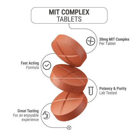 30mg MIT Complex Tablets - Peach - Thumbnail 5