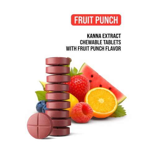 150mg Kanna Extract Tablets - Fruit Punch - Thumbnail 4
