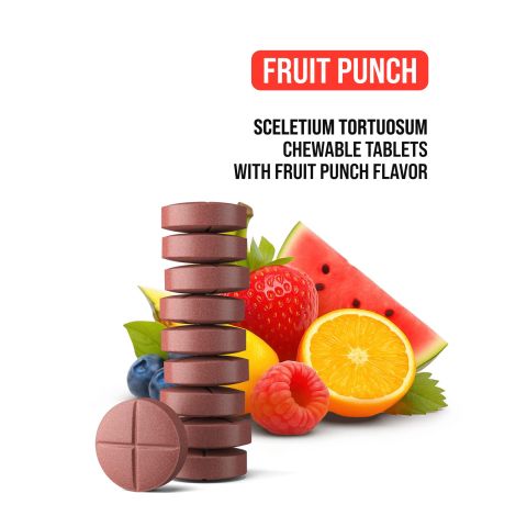 150mg Sceletium Tortuosum Extract Tablets - Fruit Punch - Thumbnail 4
