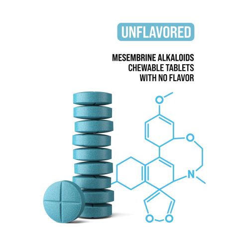 150mg Kanna Extract 5% Mesembrine Tablets - Unflavored - Thumbnail 4