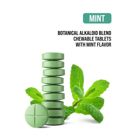 30mg Botanical Alkaloid Blend Tablets - Mint - Thumbnail 4