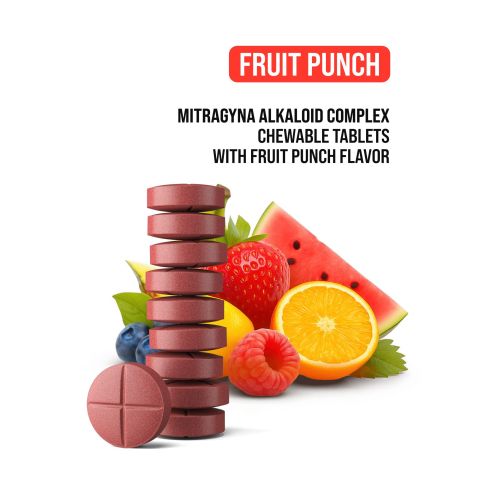 20mg Mitragyna Alkaloid Complex Tablets - Fruit Punch - Thumbnail 4