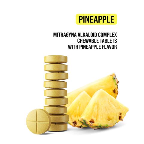 20mg Mitragyna Alkaloid Complex Tablets - Pineapple - Thumbnail 4