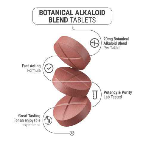 20mg Botanical Alkaloid Blend Tablets - Berries - Thumbnail 5