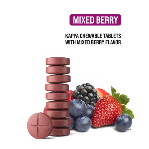 20mg Kappa Blend Tablets - Mixed Berry - Thumbnail 4